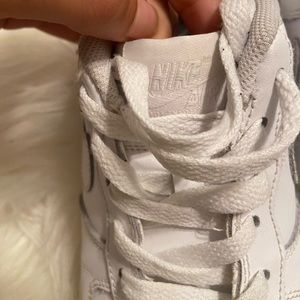 white air force ones